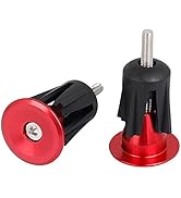 Azarxis Bicycle Bar End Plugs Aluminum Bike Handlebar Cap for Most Road Bike Mountain Bike BMX MT...