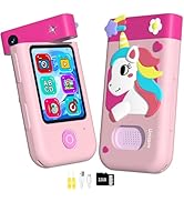 Makolle Kids Smart Phone for Girls Christmas Birthday Gifts Age 3-10 2.8'Touchscreen Toddler Lear...