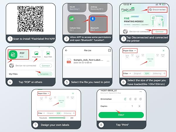 thermal label printer