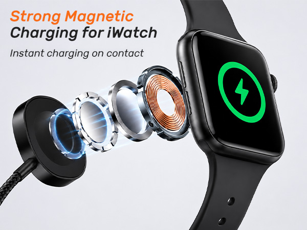 iwatch charger fast charging
