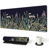 AIMSA Extended Gaming Mouse Pad, XL Large Keyboard Mouse Mat Desk Pad with Stitched Edges, Durabl...