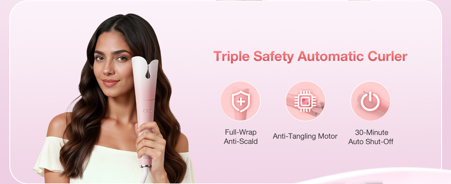 rotating curling iron