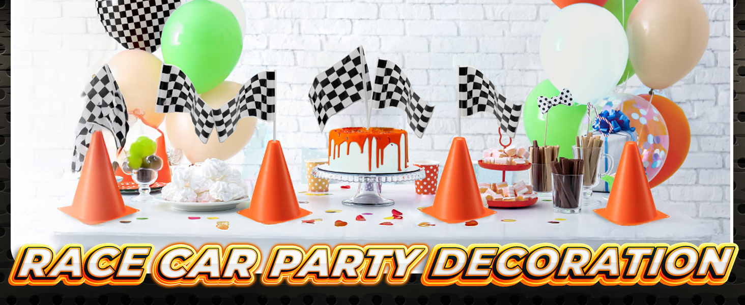 race car birthday party decorations cars themed birthday party decorations racing traffic cones