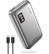AsperX Power Bank, 20,000mAh 65W USB C Laptop Portable Charger, Digital Display, PD 3.0 Fast Char...