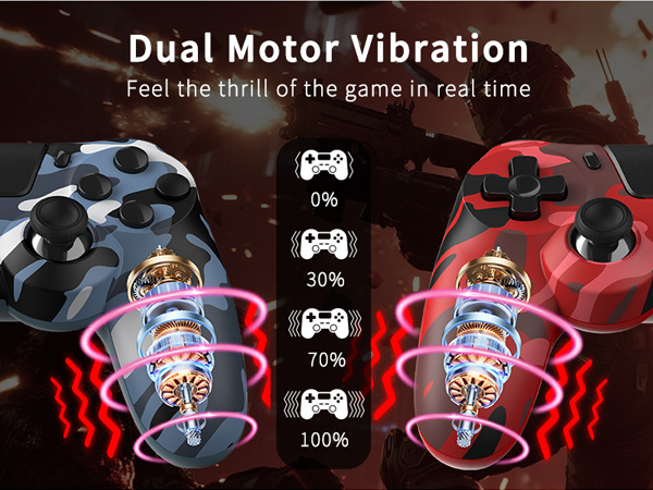 ps4 controller with Dual vibration