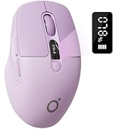 SEUNKWANG EWEADN Q1 Wireless Mouse, Bluetooth &amp; 2.4G Silent Mouse Quiet Click with 3 DPI Levels, ...