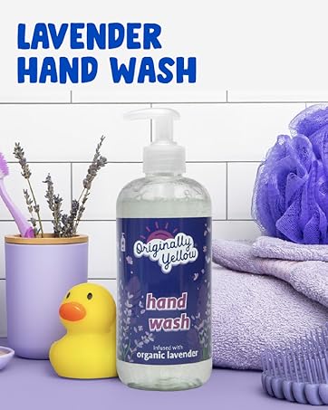organic lavender hand soap hand wash handsoap scented originally yellow natural cleaning products
