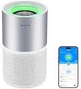 GoveeLife Smart Air Purifier for Homes and Large Rooms with Detachable Pre-filter, Air Quality Mo...