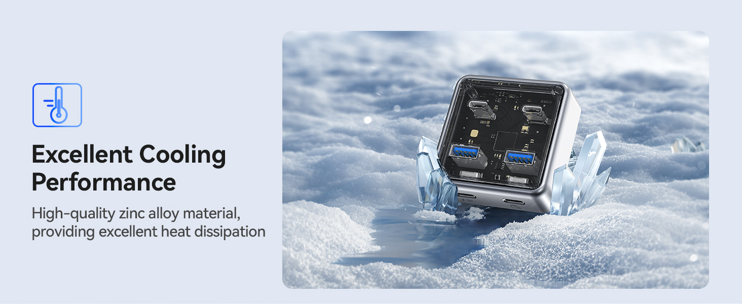 4-Port Alloy USB Splitter