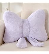 XIAIJIA Bowknot Throw Pillows Bow Decorative Pillow Aesthetic Home Decor Knot Plush Pillows Soft ...