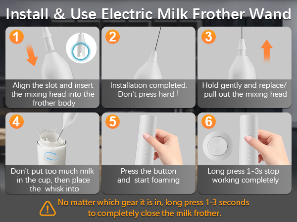 milk frother rechargeable