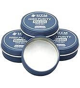 HengTianMei 4 Pack High Purity Transparent Rosin, Rosin Solder Flux Solid Rosin Flux, for Electro...