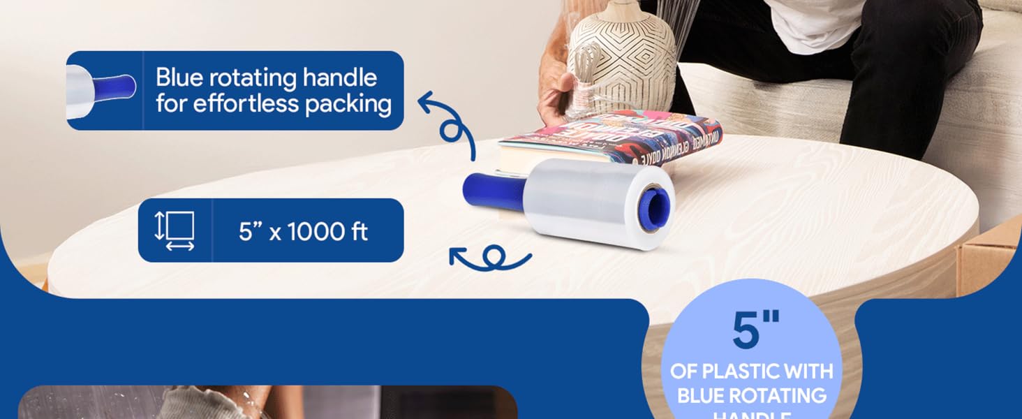 Moving boxes plastic film stretch wrap 1500 80 gauge 20 micron bubble wrap tape