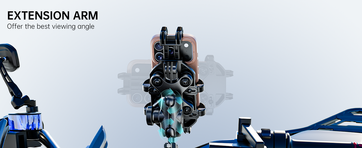 phone mount for motorcycle