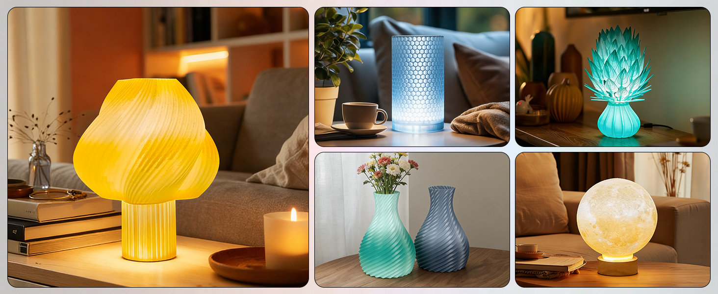 IEMAI PETG filament 1.75mm translucent gradient 3d printer filament for high-speed printing