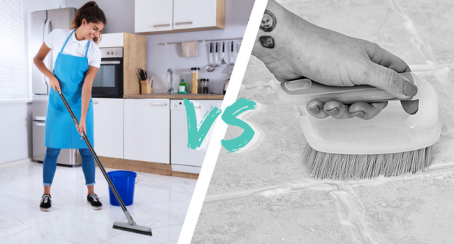 tile grout cleaning tool