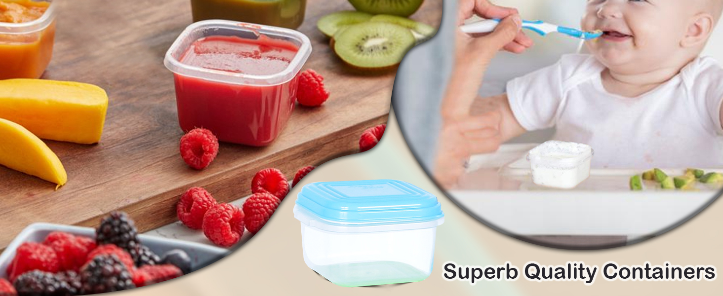 120ml,small,food,snack,pots,storage,containers,freezer,microwave,dishwasher plastic,tubs,airtight