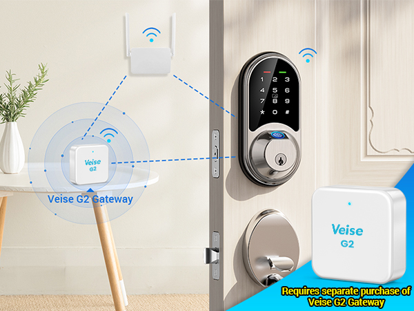 smart keyless entry door lock