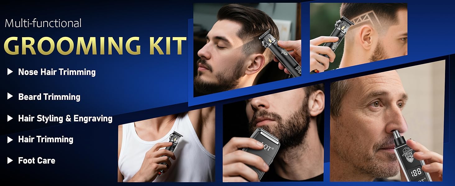 Electric Foil Shaver for Men 3-Piece