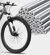 VELMIA Spoke reflectors [36 Pieces] - 360° Visibility and Easy mounting - Bicycle Spoke reflector...