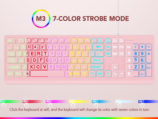 lighted keyboard