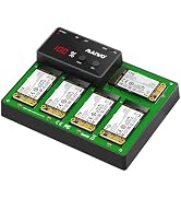 MAIWO 5 Bay mSATA SSD Reader Docking Station with Offline Clone, Mini SATA to USB 3.0 Adapter Rea...