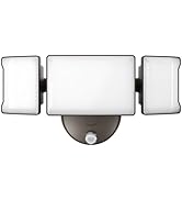 Olafus 60W Flood Lights Dusk to Dawn Outdoor Lighting, IP65 Waterproof LED Security Light with Ph...