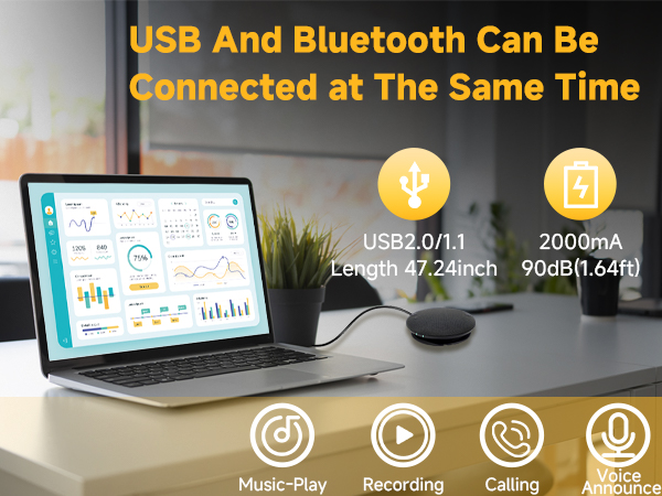 conference speaker and microphone