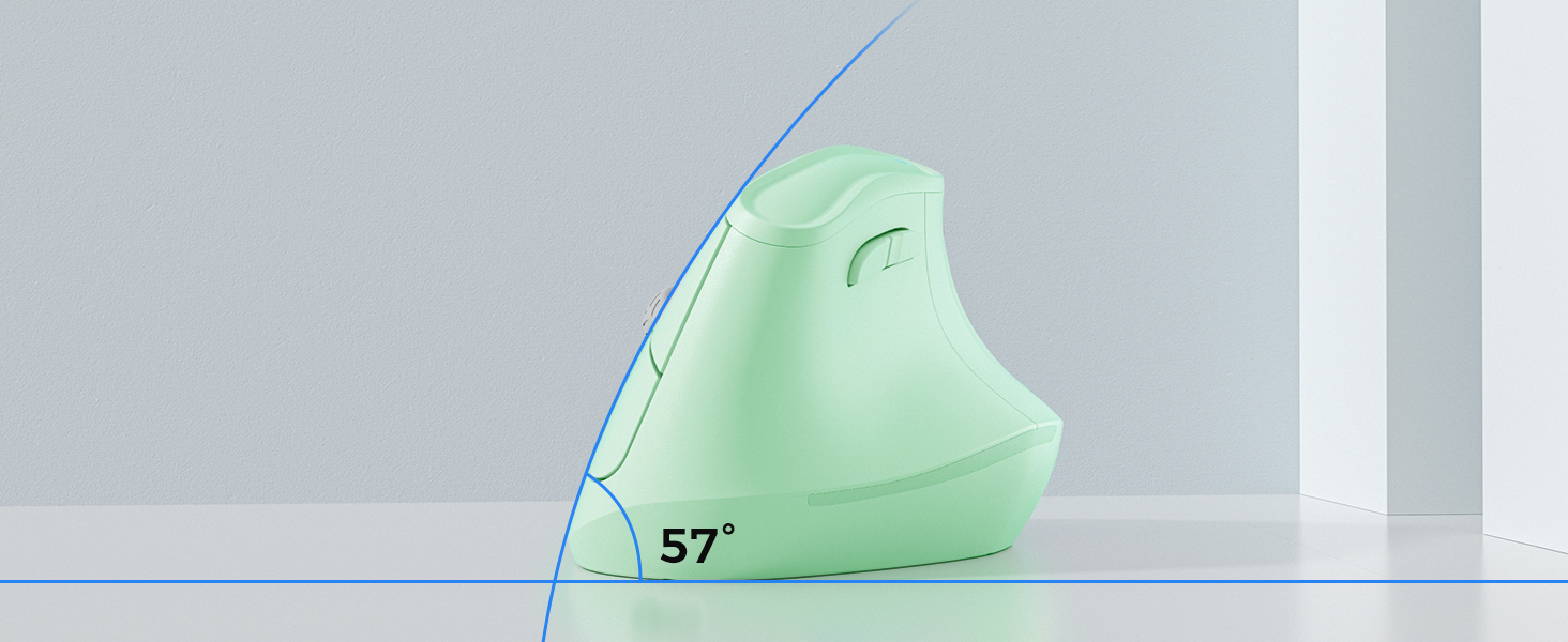 57° vertical angle