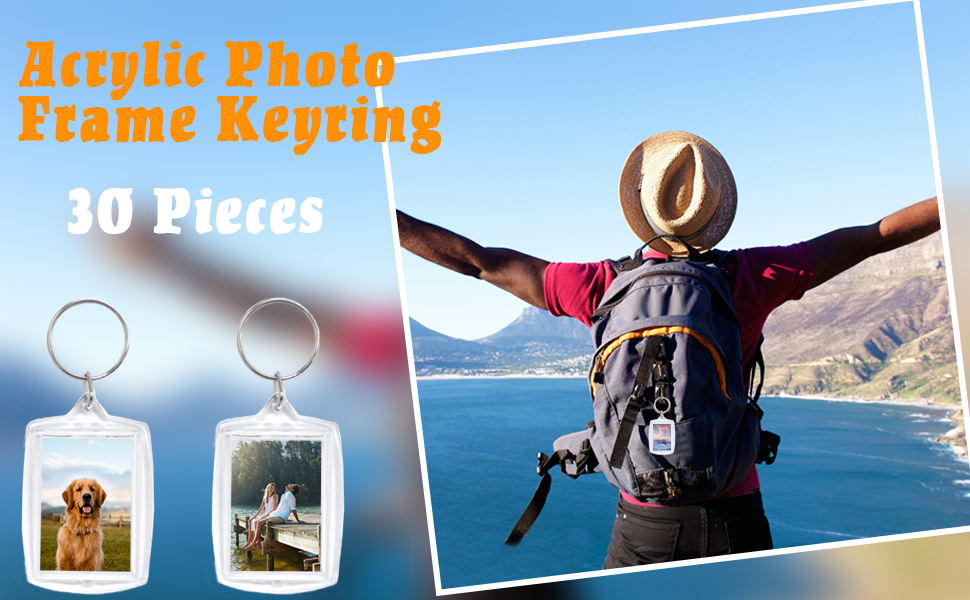 Acrylic Keychain Blanks