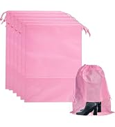 Ulbemoll 6 Pack Shoe Bags for Tall Boots, Knee High Boot Storage Bag, Non-Woven Drawstring Travel...