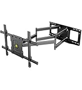 FORGING MOUNT Long Arm TV Wall Mount with 36" Extension Dual Articulating Full Motion TV Mount Br...