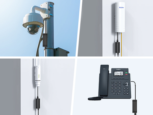 48V to 12V DC POE Spllitter Adapter