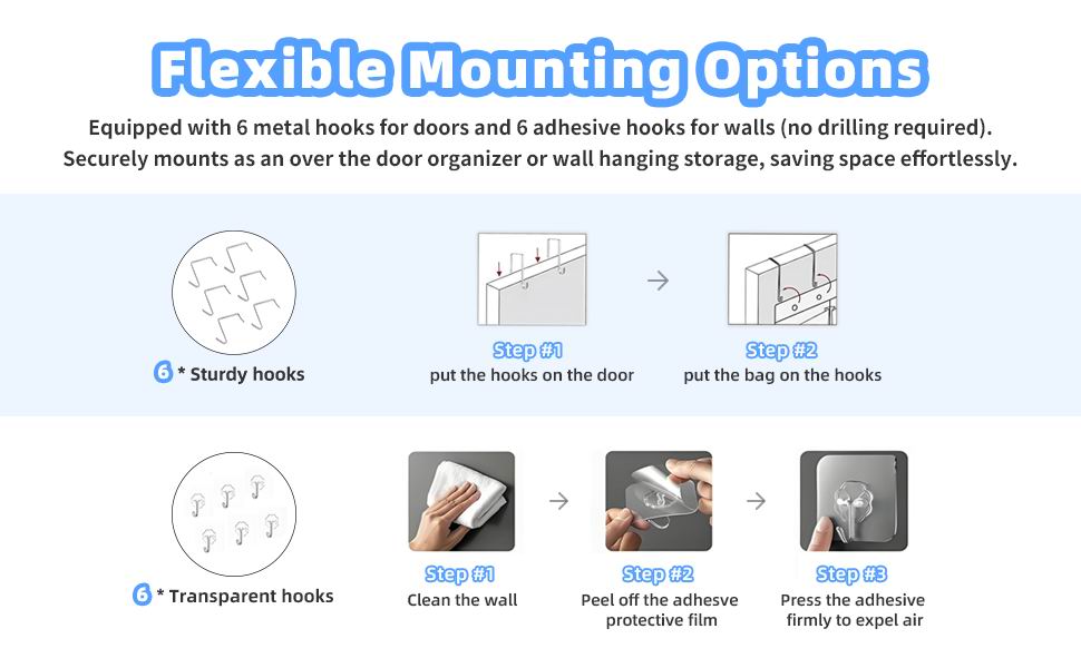 2 Installation Methods. Easy to Install