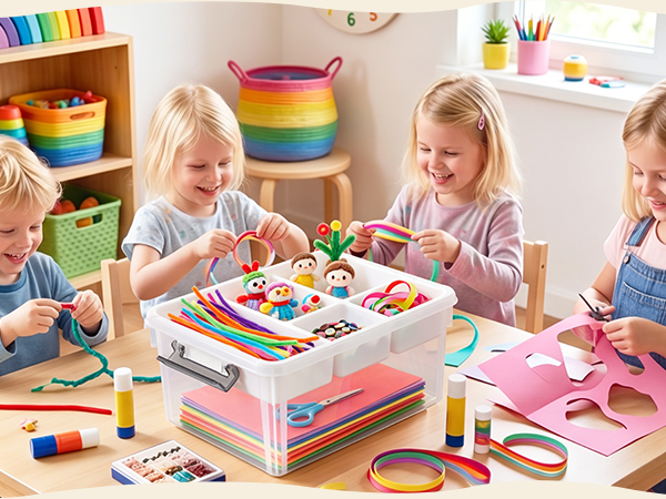 Toy Storage Clear Storage Bins