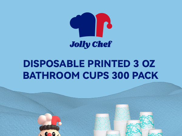 3oz bathroom cups printed small cups
