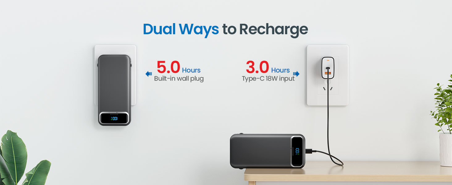 Dual Ways to Recharge
