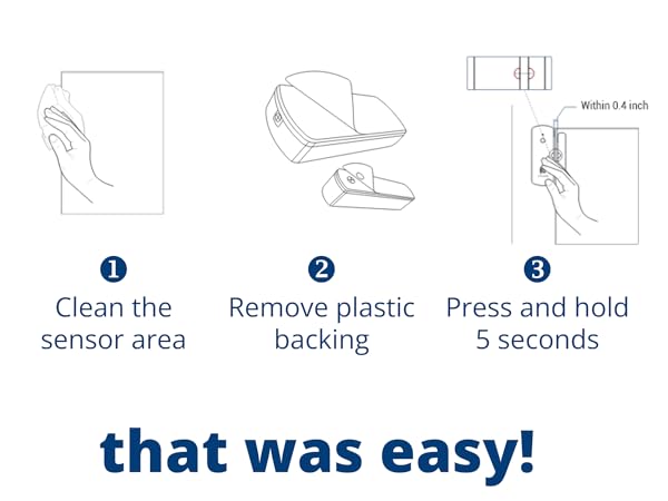 DOOR SENSOR EASY INSTALLATION MOBILE