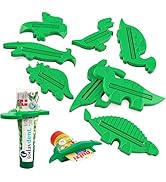 iHave Toothpaste Squeezer, 8 Pack Dinosaur Toothpaste Tube Squeezer Bathroom Accessories