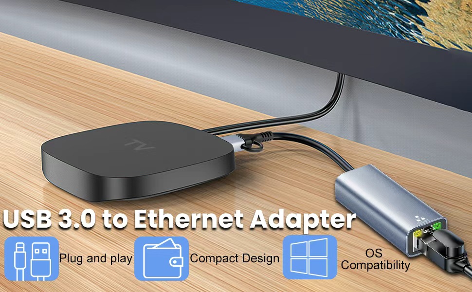 USB 3.0 to Ethernet Adapter