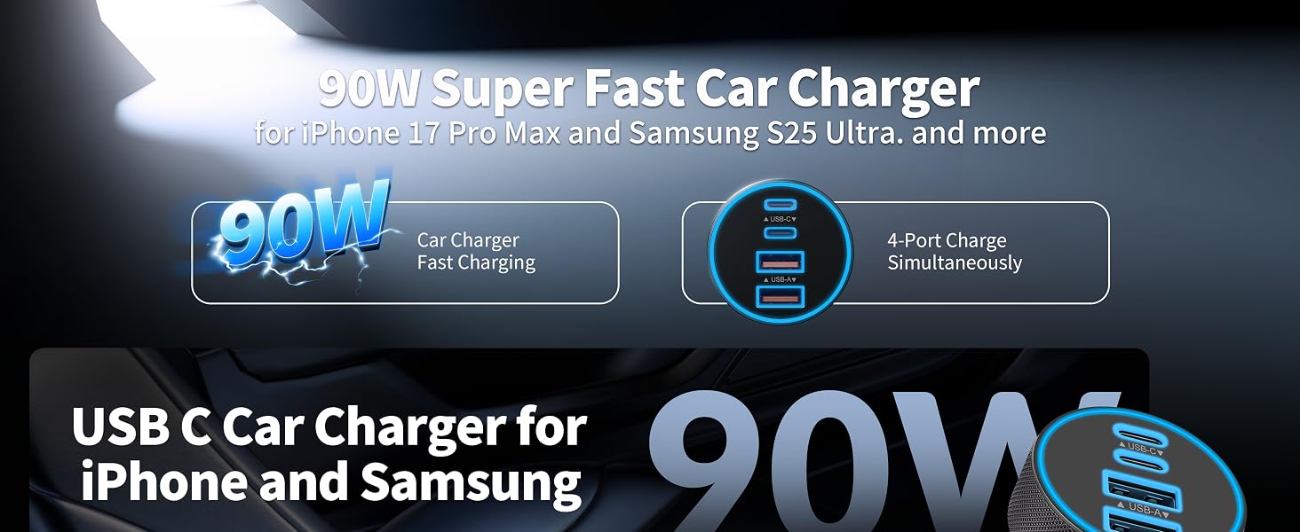 car charger usb c