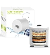 UltrTxenova Shower Filter Replacement Cartridge - Water Softener Filters for Hard Water - Remove ...