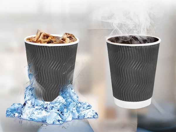 Lamosi Insulated Corrugated Paper Cups