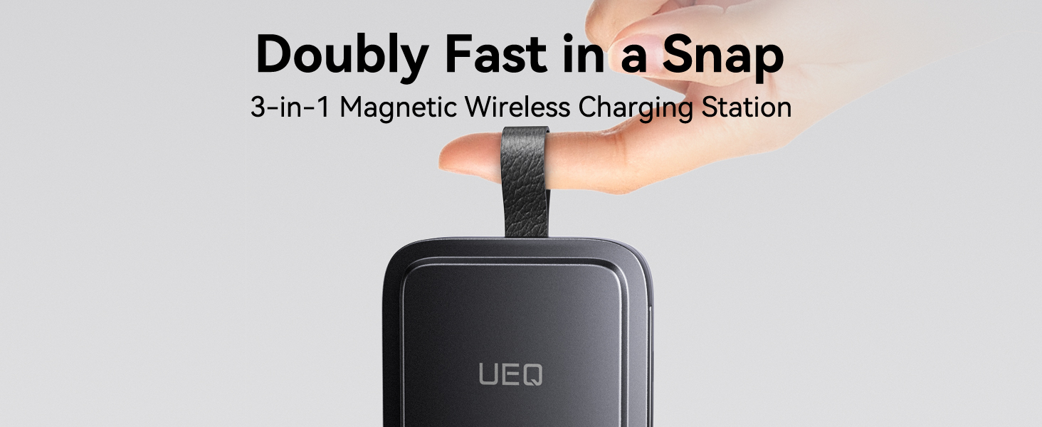 foldable 3 in 1 wireless charging station