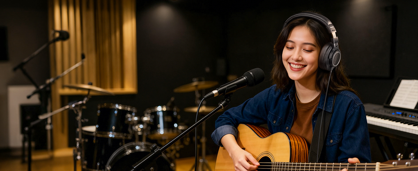 Wired Over Ear Headphones