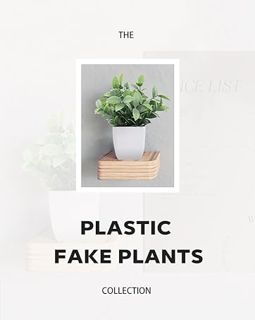 Der Rose Fake Artificial Faux Plants for Home Office Farmhouse Bathroom Decor Indoor