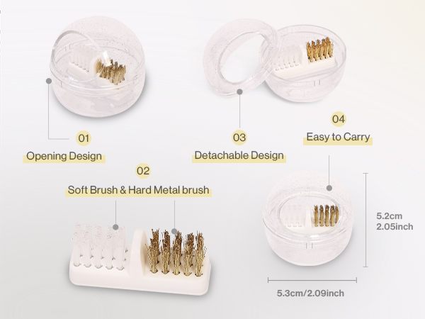 Nail Drill Bit Cleaner Box
