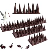 Ephoou Bird Spikes for Outside to Keep Birds Away, 20 Pack Anti-Bird Spikes with Irregular Design...