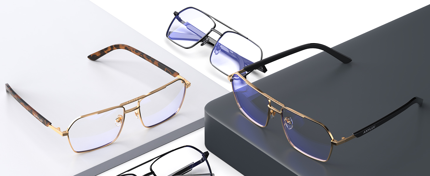 Blue Light Glasses Men/Women, Blue Light Blocking Glasses, Computer Screen Blocker Eyes Protection