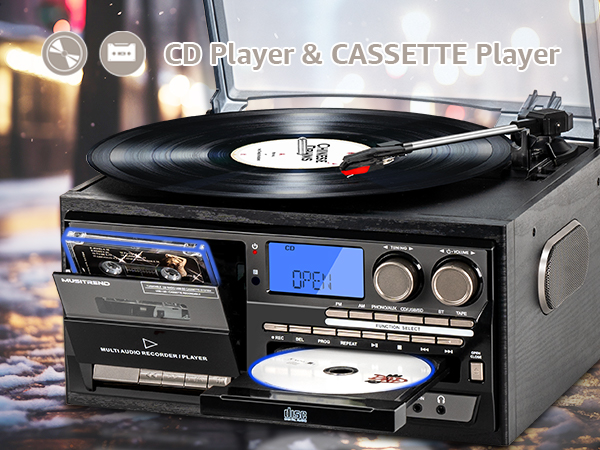 9 in 1 Record Player